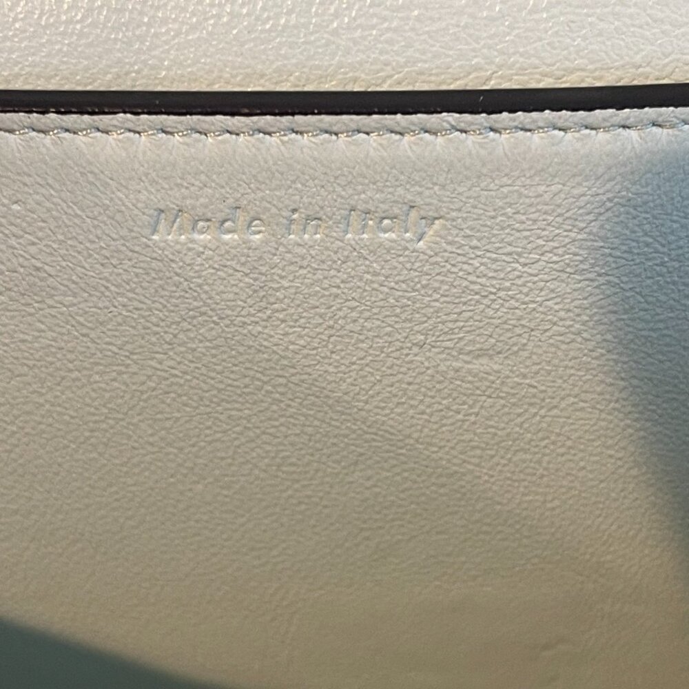 Celine Medium Frame Shoulder Bag in Red and Cream - Preowned - Picture 11 of 15
